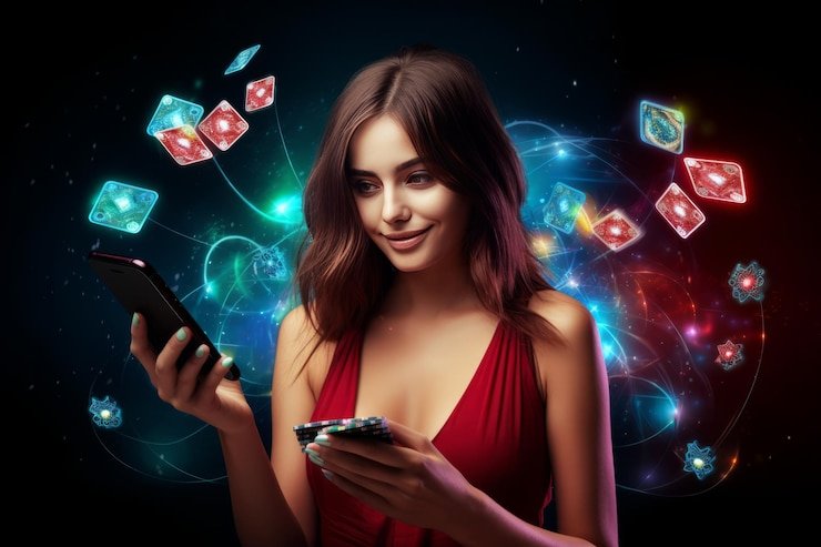 Tangkapan layar aplikasi supercoin 88 menunjukkan studio dealer langsung blackjack dan menu navigasi bawah
